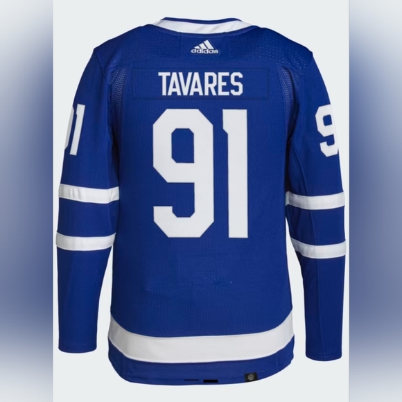 AUTHENTIC ADIDAS Toronto Maple Leafs Jersey - John Tavares SZ50 - Medium - NWT - Picture 2 of 2